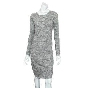 Isabel Marant Etoile Ela ruched jersey dress Heather Gray Size 40